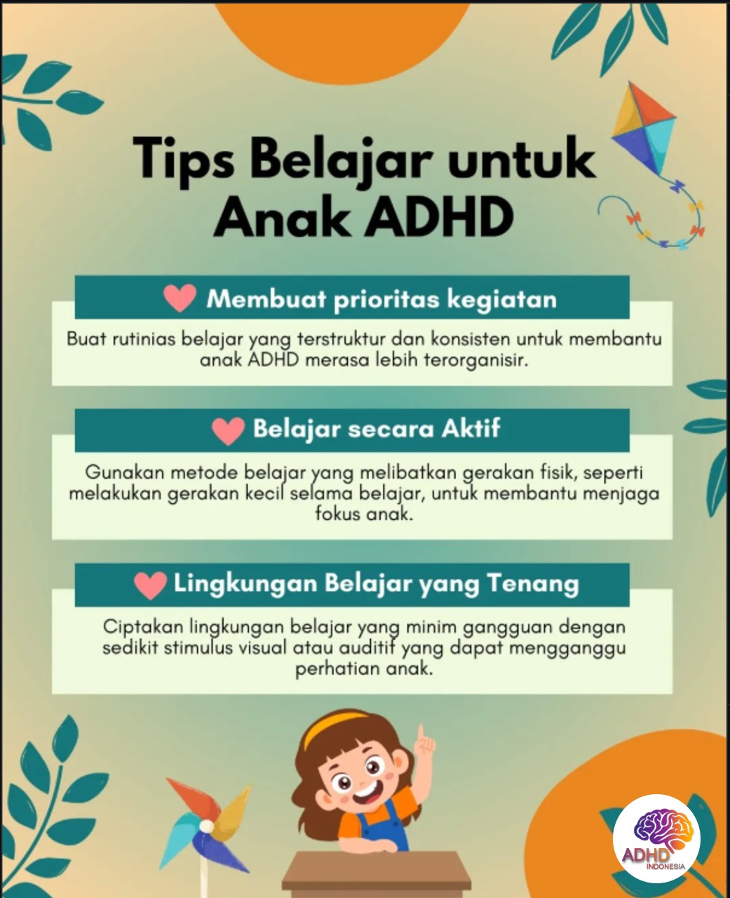 Strategi Belajar yang Cocok untuk Anak ADHD di Kabupaten Bojonegoro